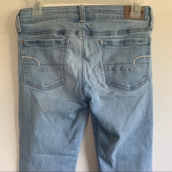 American Eagle 🦅 Light Wash Jeggings - Picture 5 of 7